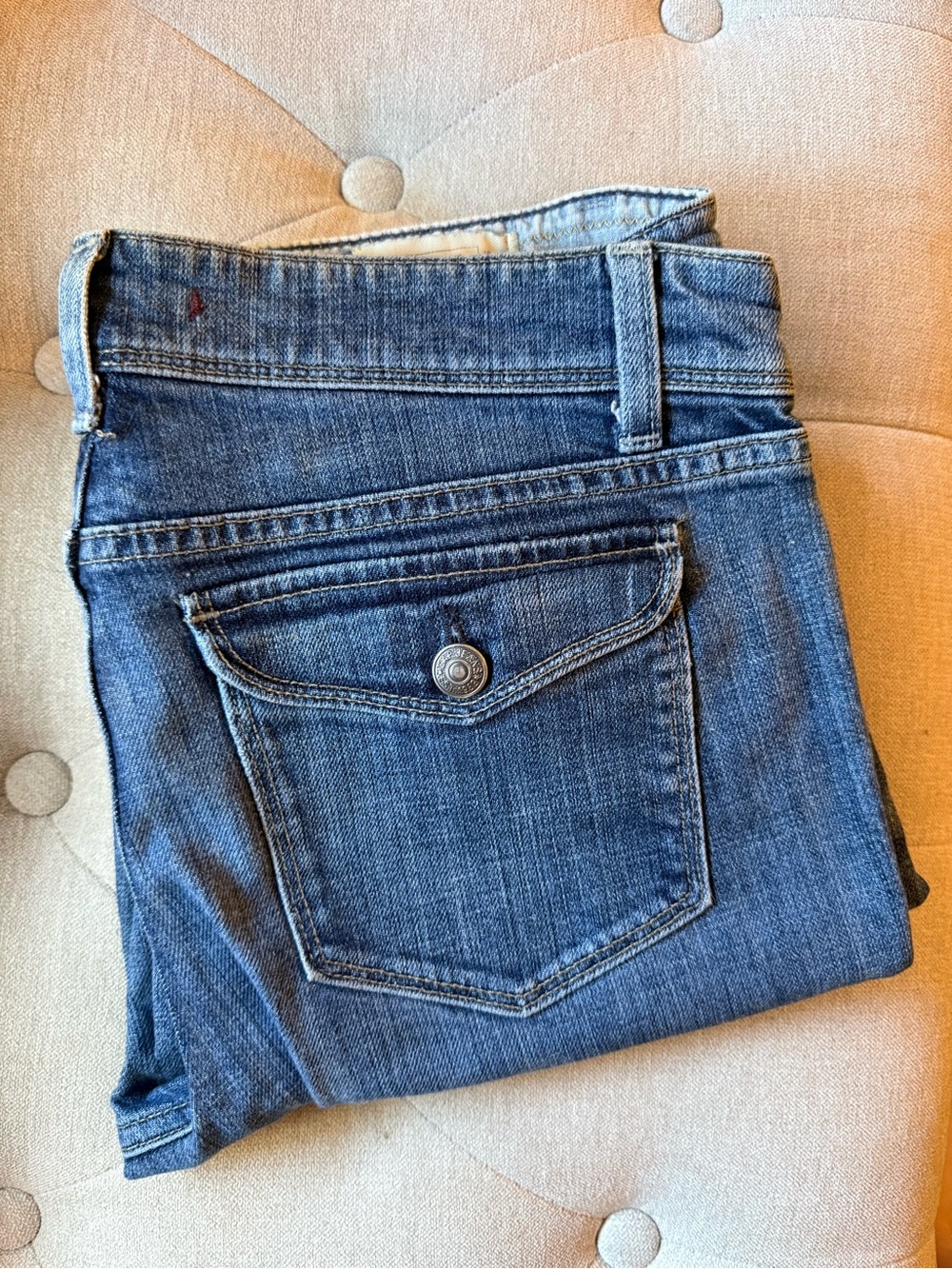 GAP👖Boot Cut Low Rise Classic Women's Blue Denim Jeans Size 8